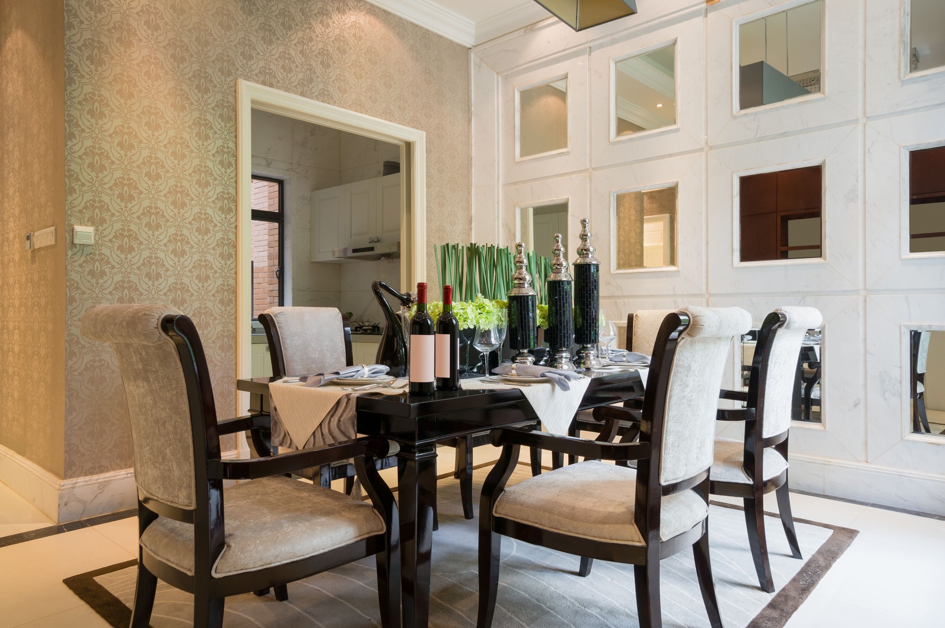 luxury dining room